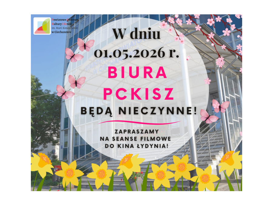 1 maja biura PCKiSz będą nieczynne